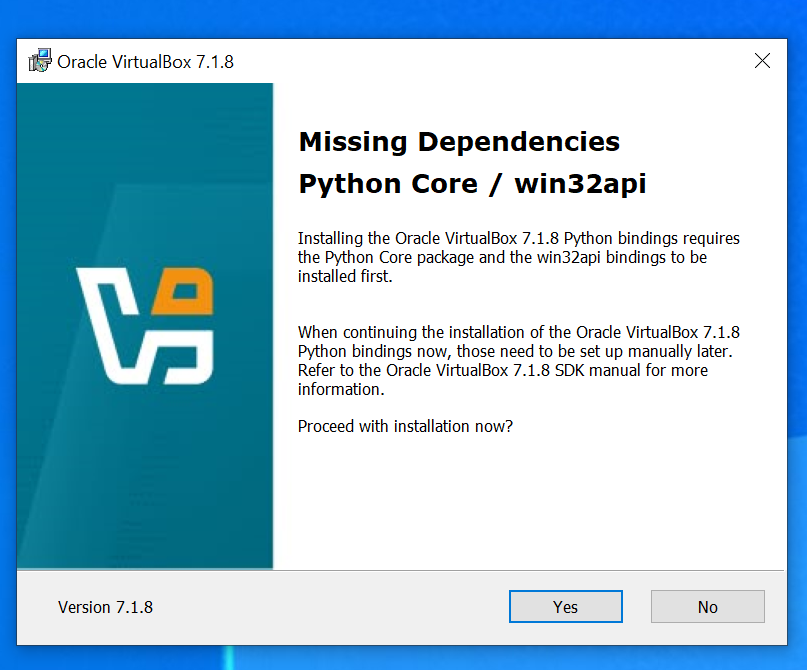 Descarga de dependencias